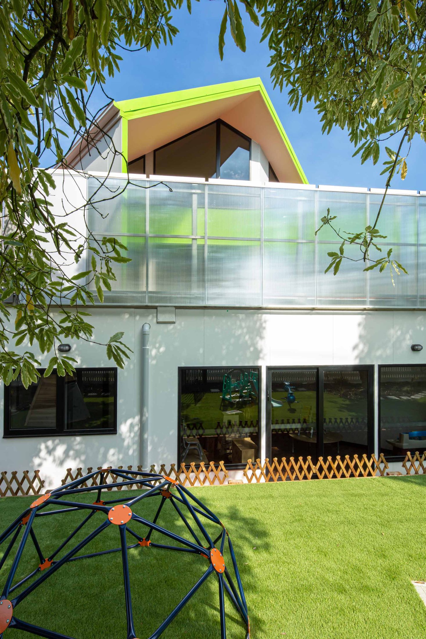 A bright Children’s Corner learning room